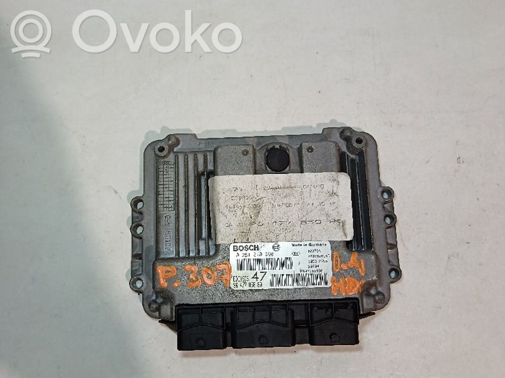 Peugeot 307 Engine control unit/module 