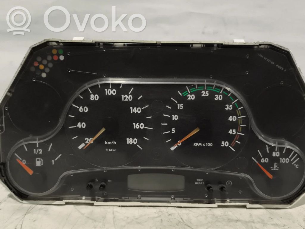 Iveco Daily 3rd gen Velocímetro (tablero de instrumentos) 