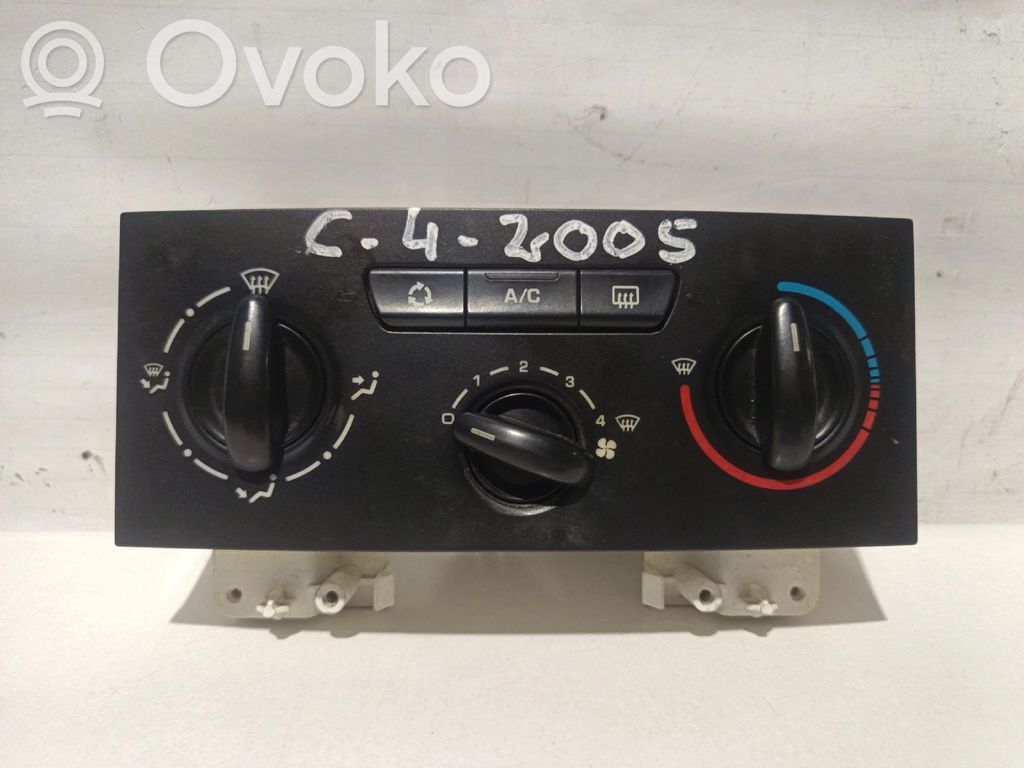 Citroen C4 I Climate control unit 