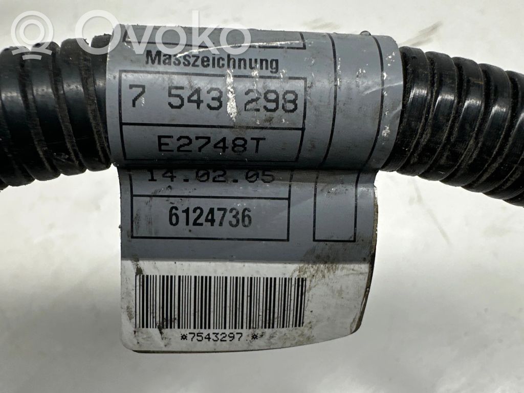 BMW 5 E60 E61 Positive cable (battery) 