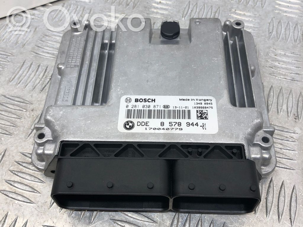 BMW 3 F30 F35 F31 Engine control unit/module 