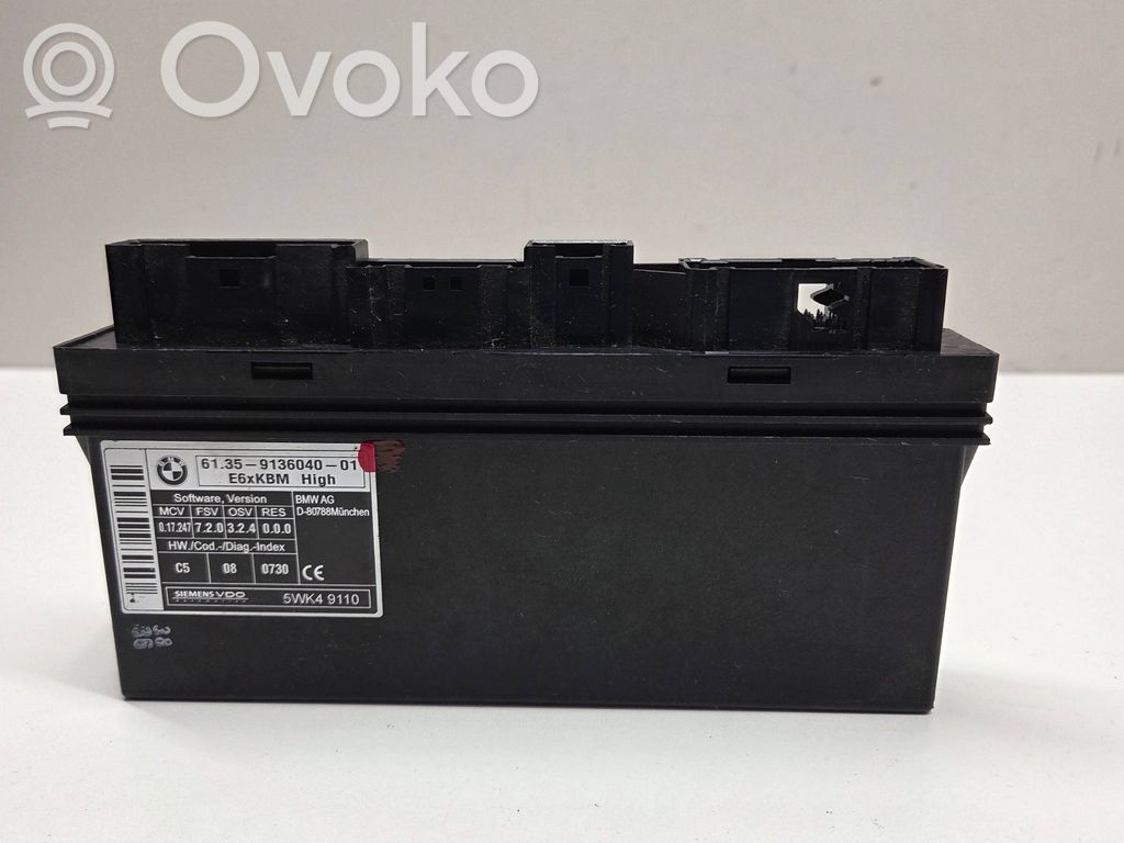 Comfort/convenience module   9136040,5WK49110