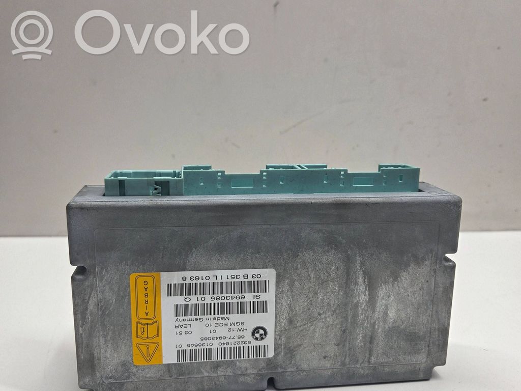 Module de contrôle airbag   6943085,65776943085