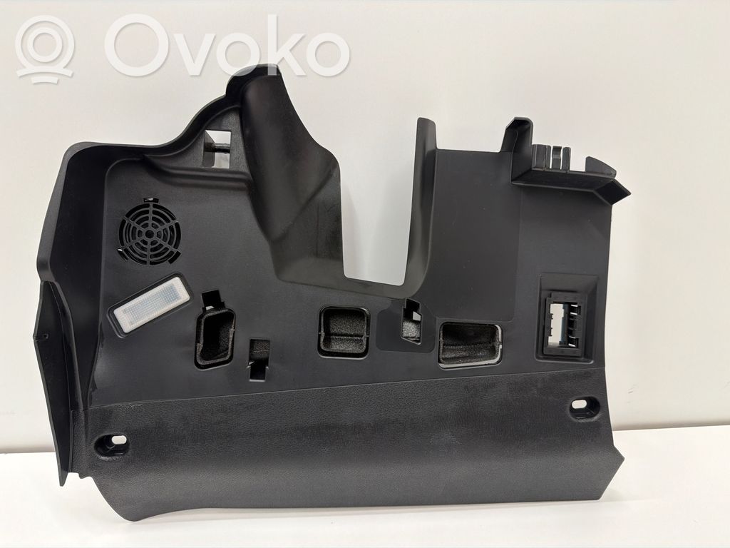 BMW 5 F10 F11 Paneļa dekoratīvās apdares vairogs (apakšējais) 