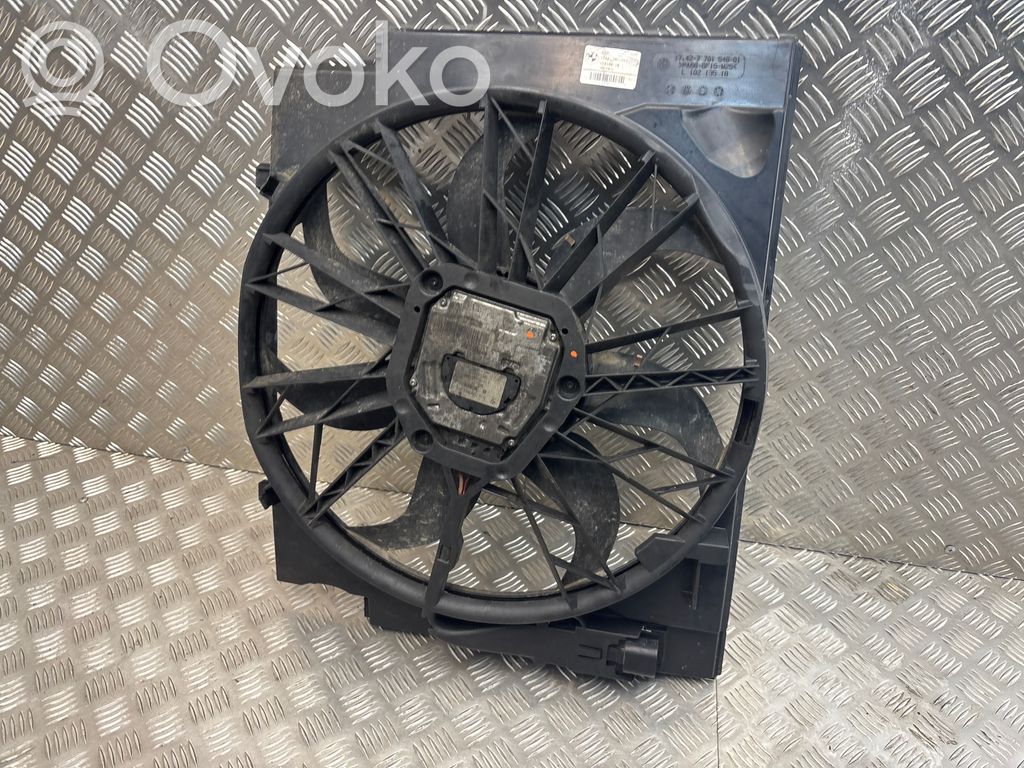 BMW 5 E60 E61 Elektrisks radiatoru ventilators 