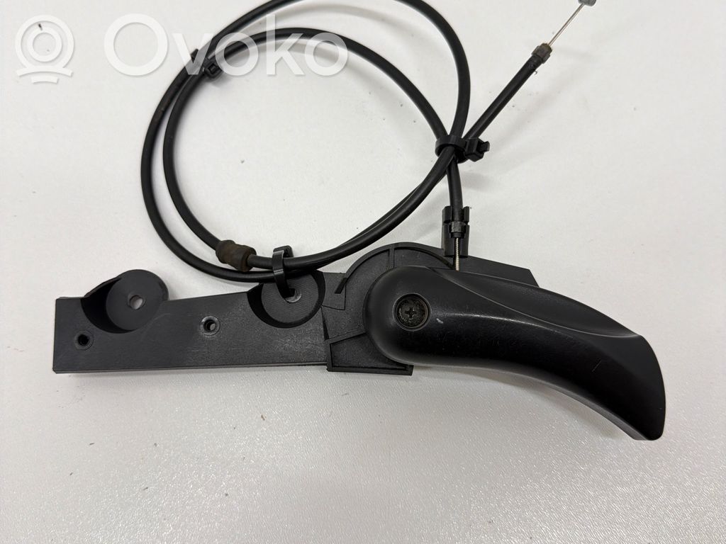 BMW 5 E60 E61 Engine bonnet (hood) release handle 