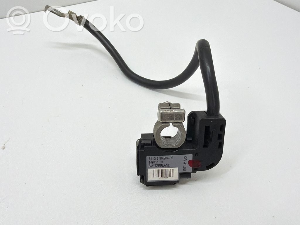 BMW 5 E60 E61 Mīnusa vads (akumulatora) 