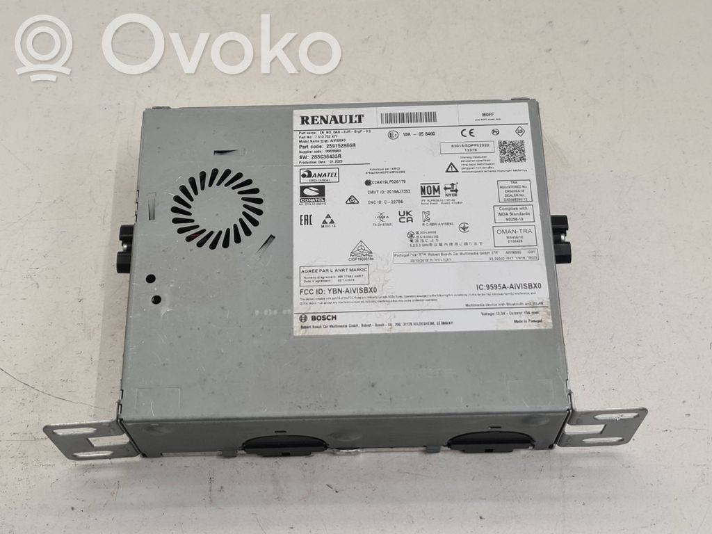 Renault Captur II Radio/CD/DVD/GPS head unit 