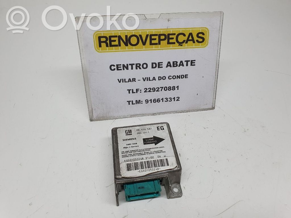 Opel Combo B Airbag control unit/module 
