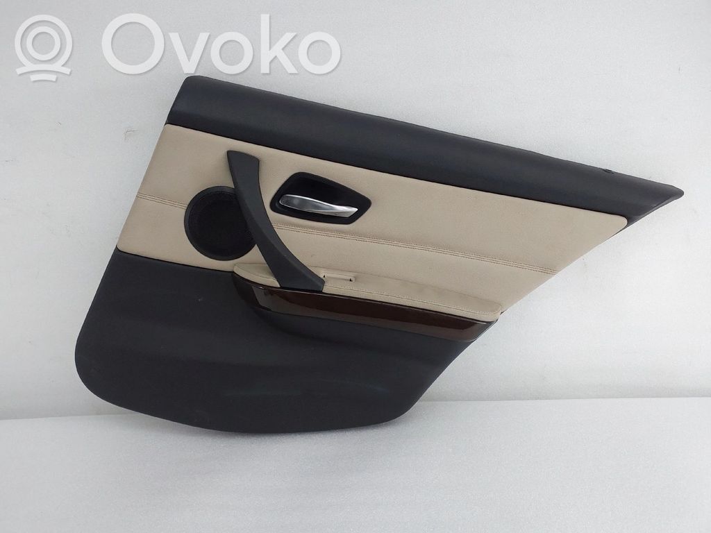 Rear door card panel trim