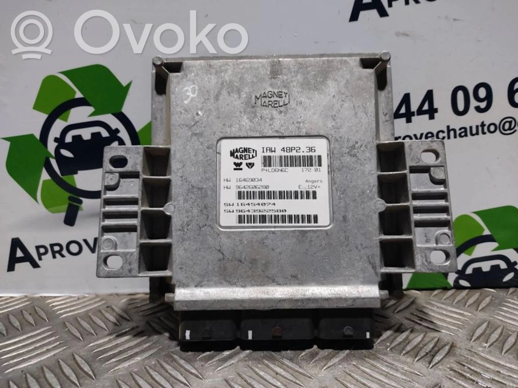 Peugeot 307 Engine control unit/module ECU 