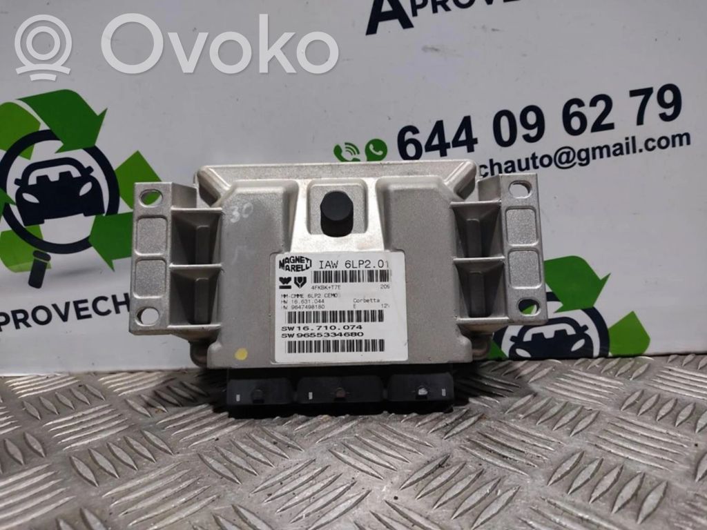 Peugeot 307 Engine control unit/module ECU 