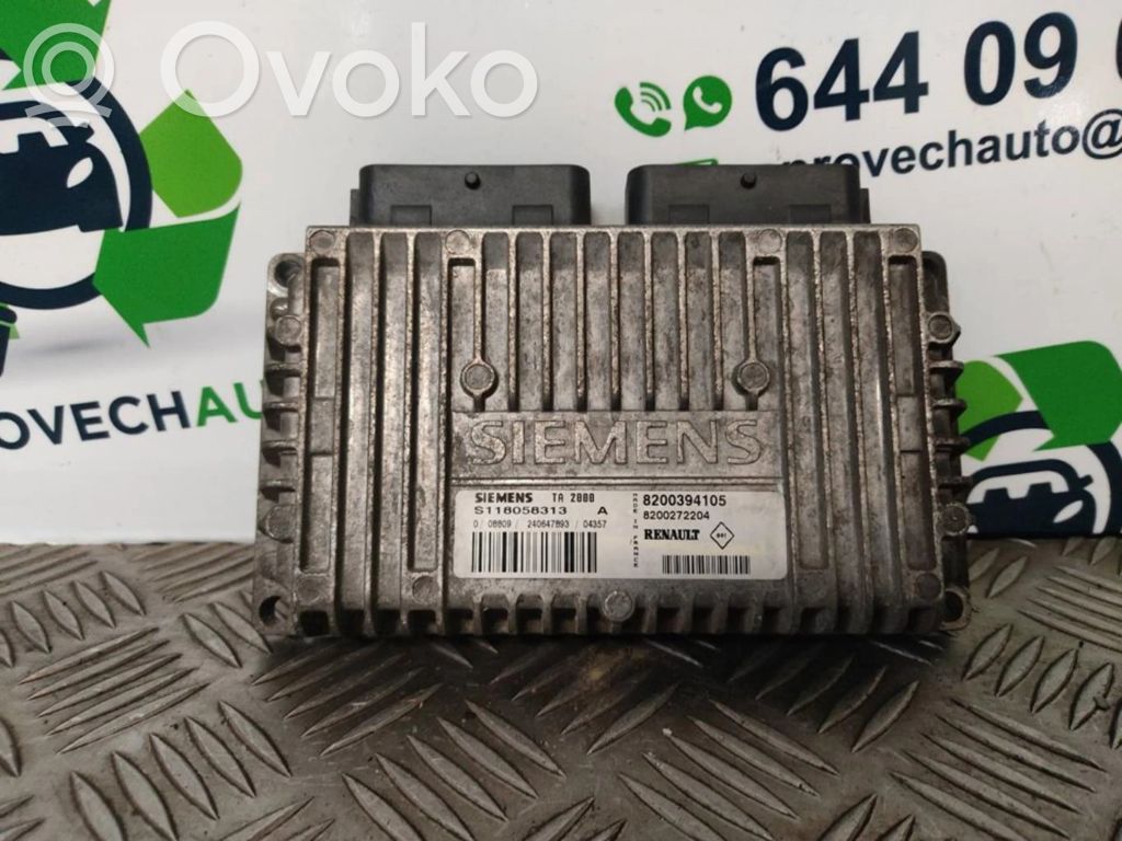 Renault Megane II Engine control unit/module ECU 
