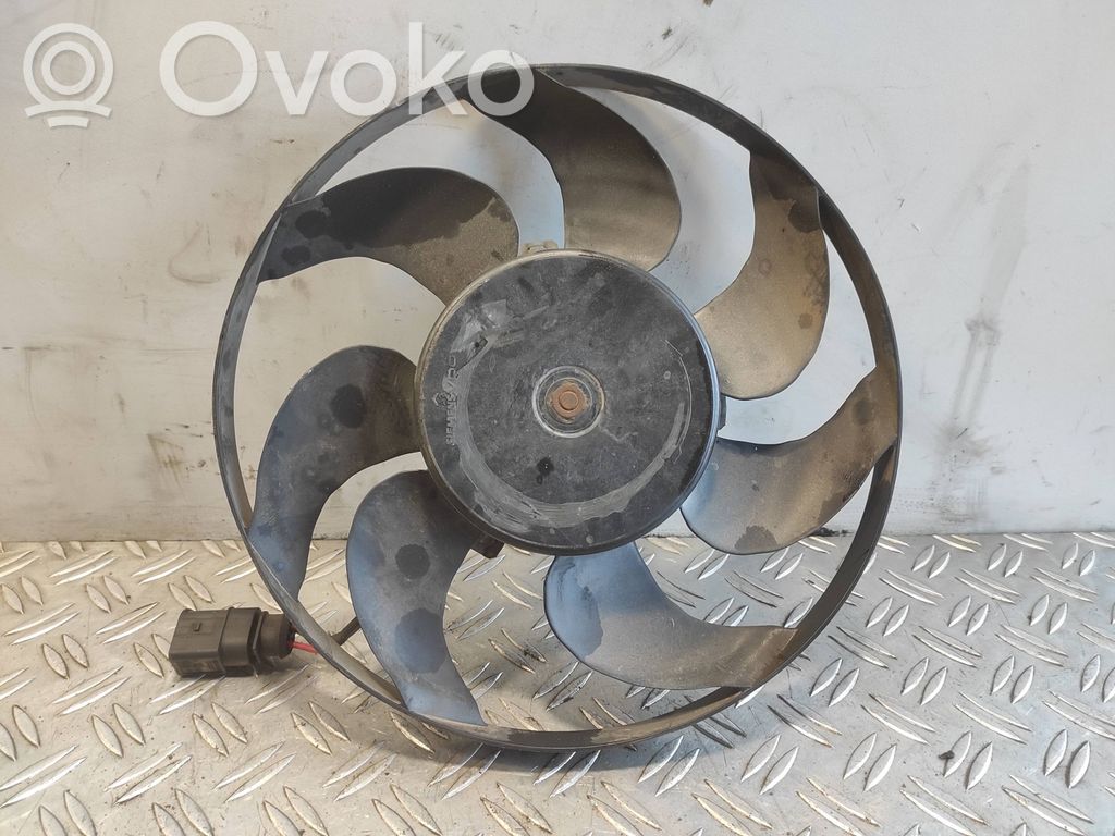 Skoda Octavia Mk2 (1Z) Elektrinis radiatorių ventiliatorius 