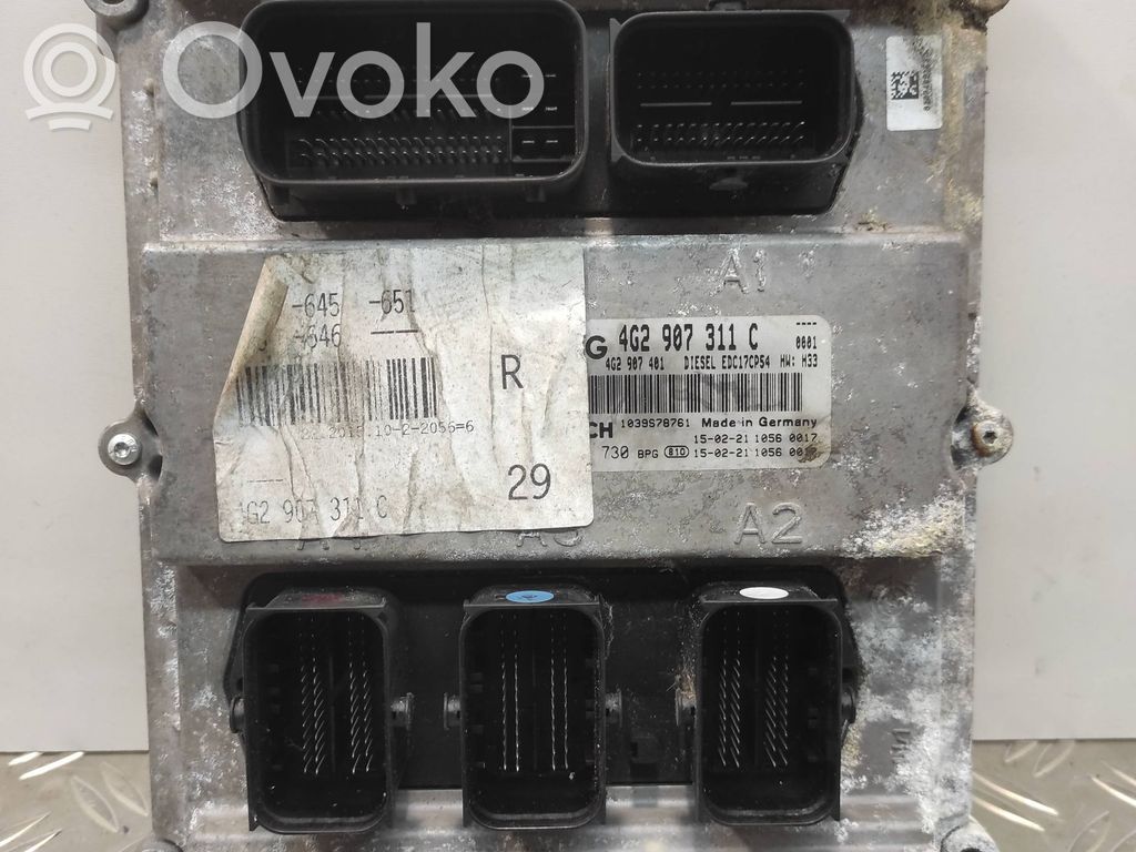 Audi A6 S6 C7 4G Engine control unit/module 