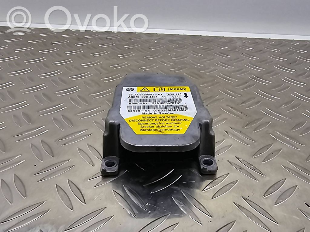 BMW 6 E63 E64 Airbag control unit/module 