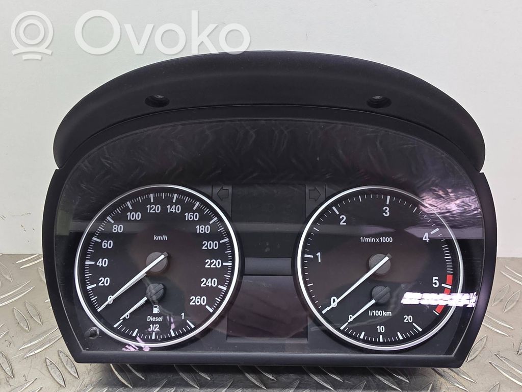 BMW 3 E90 E91 Speedometer (instrument cluster) 
