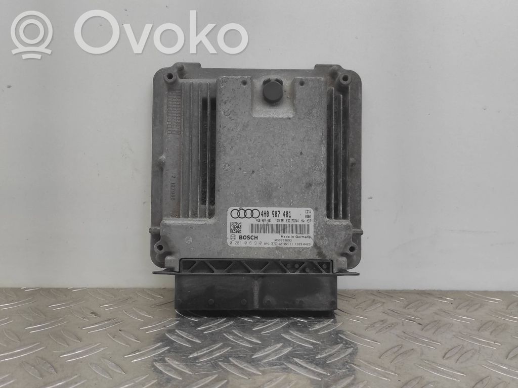 Audi A8 S8 D4 4H Engine control unit/module 