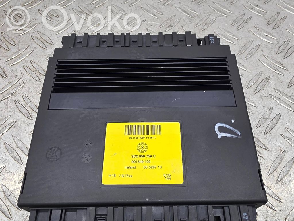 Volkswagen Phaeton Seat control module 