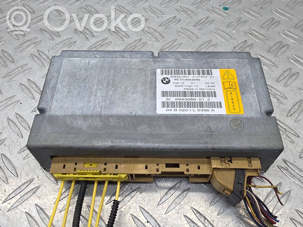BMW 5 E60 E61 Airbag control unit/module 