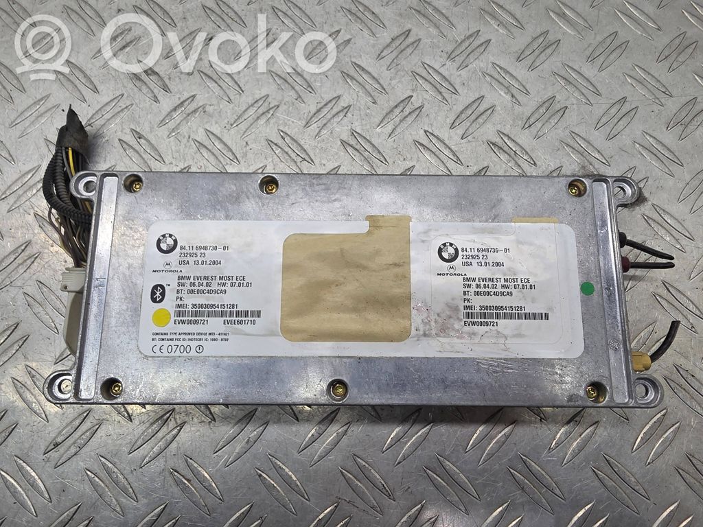 BMW 5 E60 E61 Bluetooth control unit module 