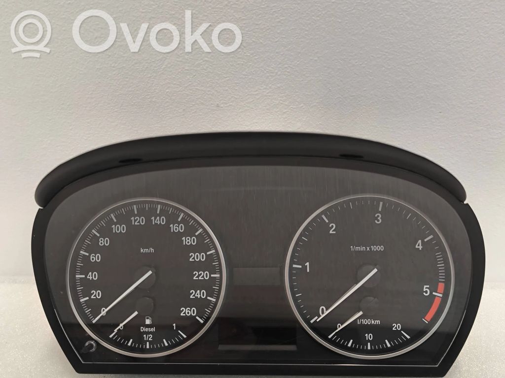 BMW 3 E90 E91 Speedometer (instrument cluster) 