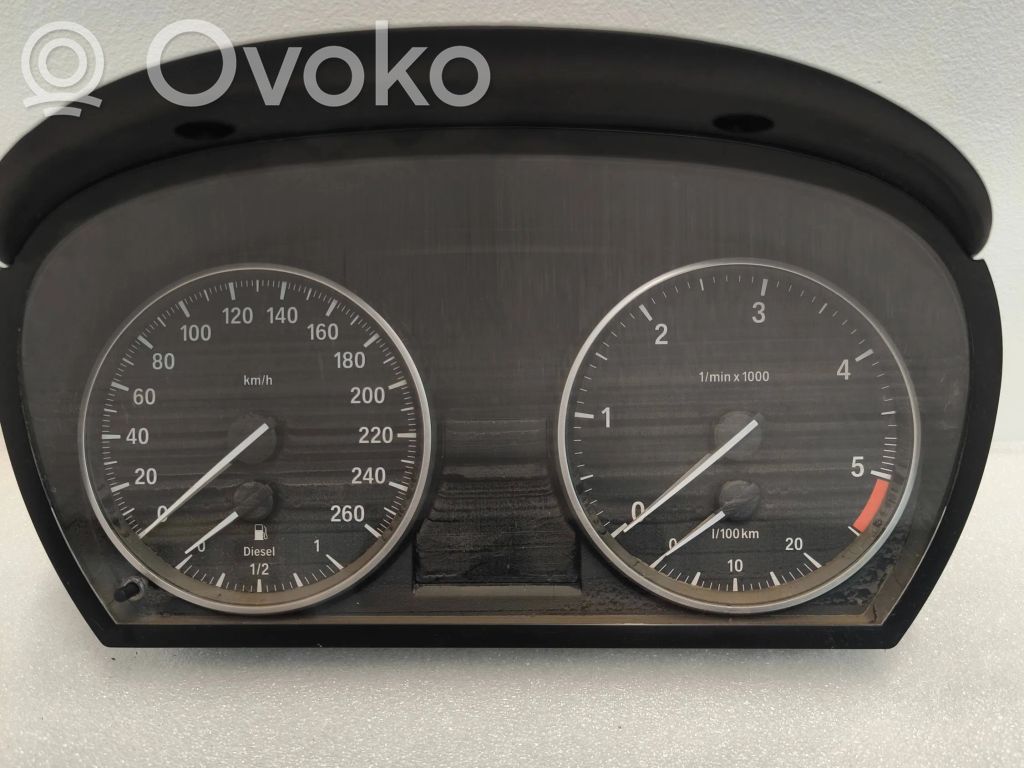 BMW 3 E90 E91 Speedometer (instrument cluster) 