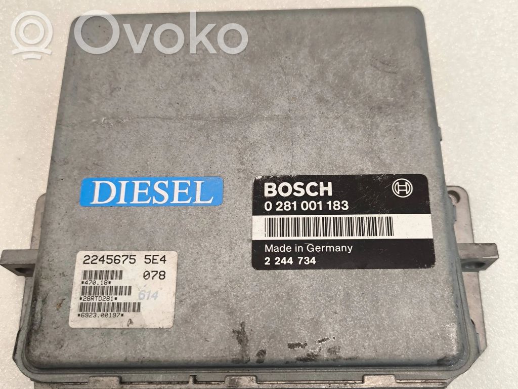 BMW 5 E34 Engine control unit/module 