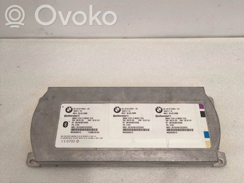Bluetooth control unit module   9174261,16921115,0019C087D558