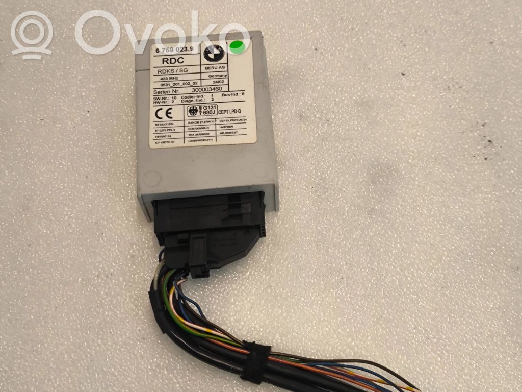 Module de pression des pneus   67590239,300003460,053120100202