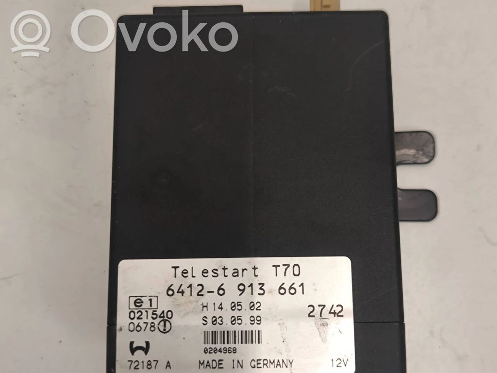 BMW 5 E39 Auxiliary pre-heater (Webasto) 