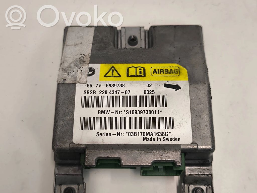 BMW 5 E60 E61 Airbag control unit/module 