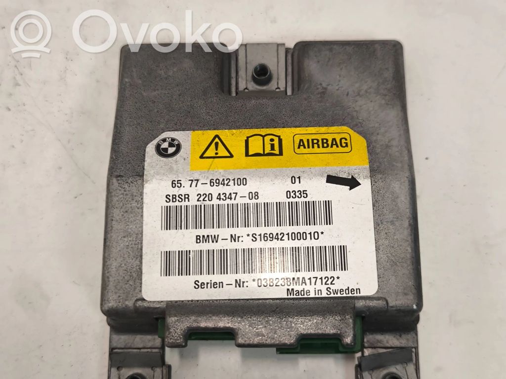 BMW 5 E60 E61 Airbag control unit/module 