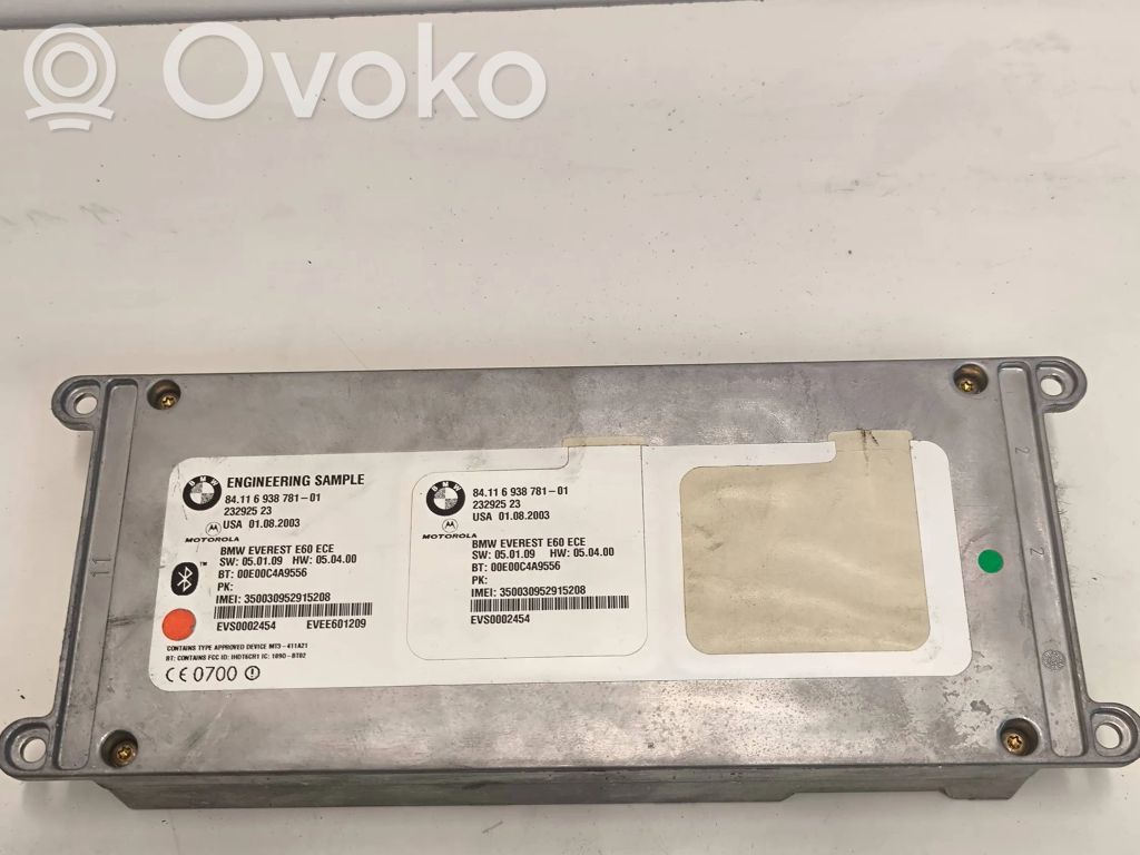 BMW 5 E60 E61 Bluetooth modulis 