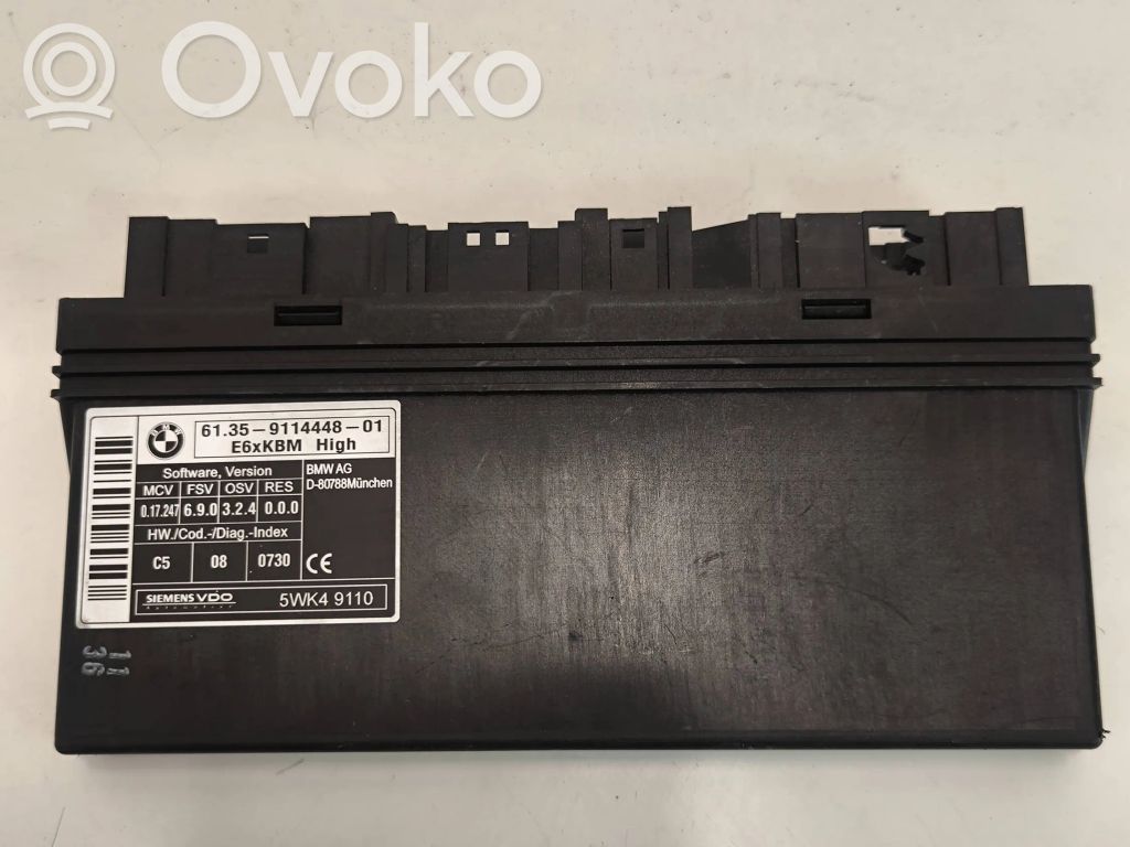 BMW 5 E60 E61 Comfort/convenience module 