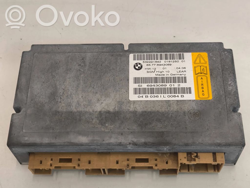 Airbag control unit/module   532221842,6943089