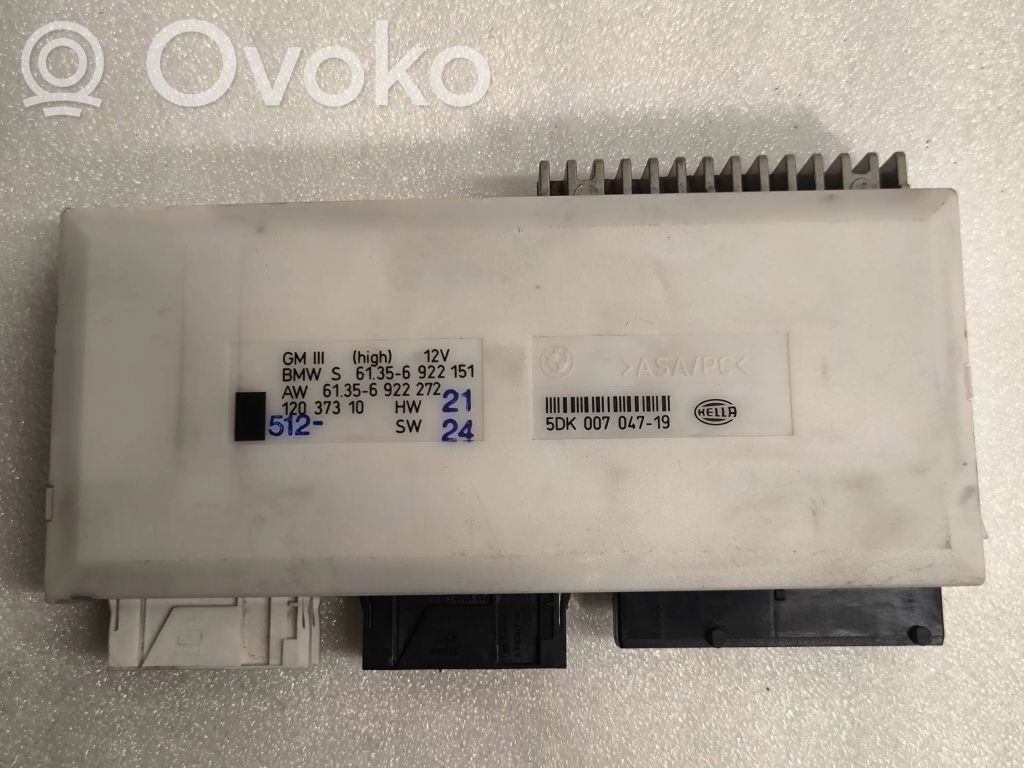 BMW 5 E39 Komforta modulis 