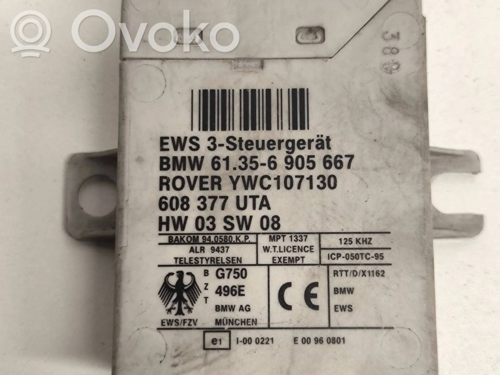BMW 7 E38 Immobilizer control unit/module 