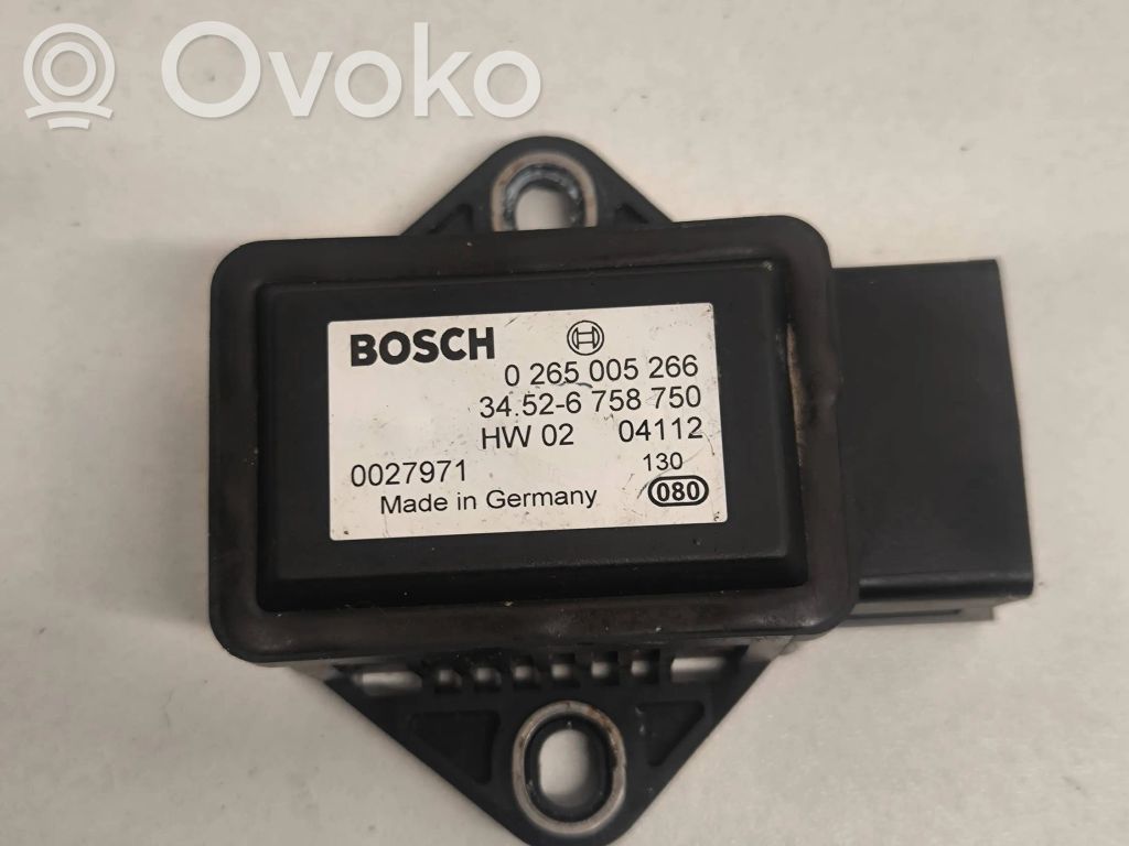 ESP Drehratensensor Querbeschleunigungssensor   34526758750,0265005266,0027971