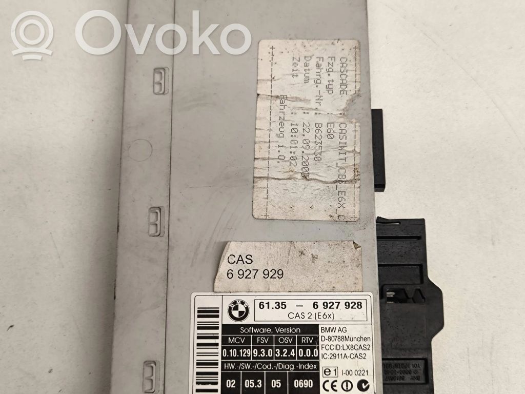 BMW 5 E60 E61 CAS control unit/module 