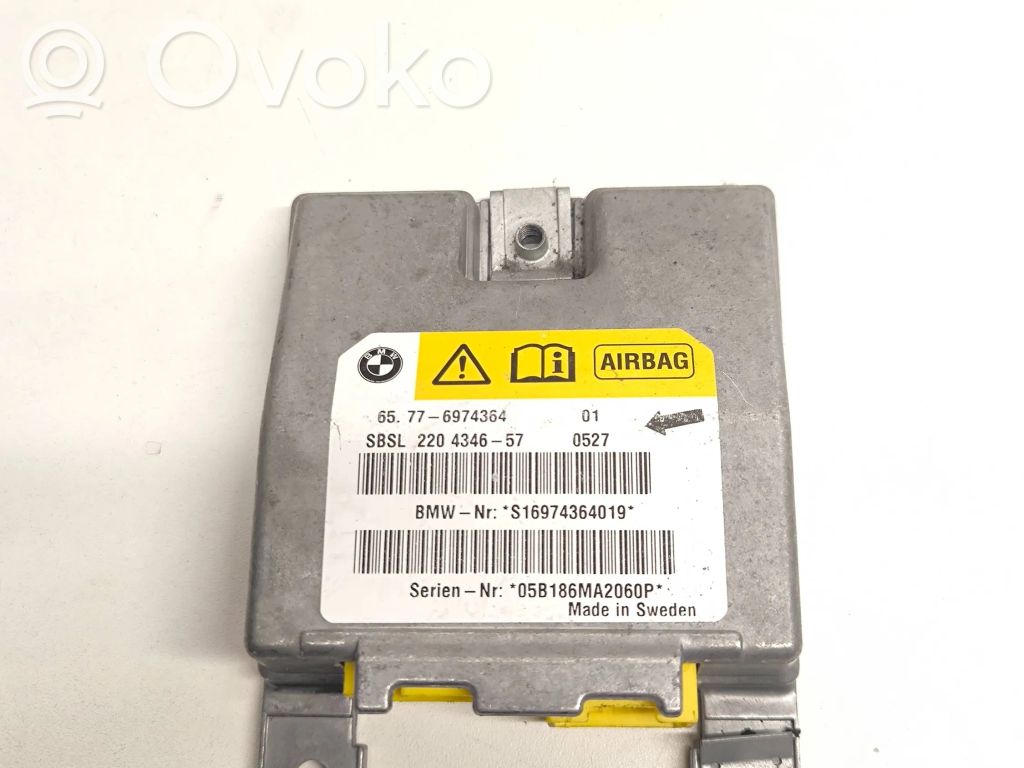 BMW 5 E60 E61 Airbag control unit/module 
