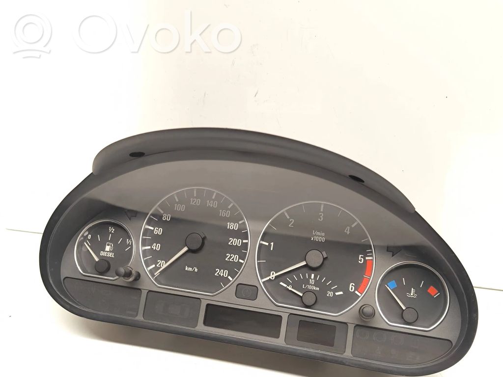 BMW 3 E46 Speedometer (instrument cluster) 