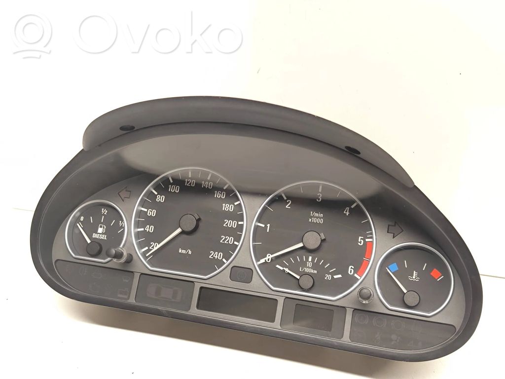 BMW 3 E46 Speedometer (instrument cluster) 