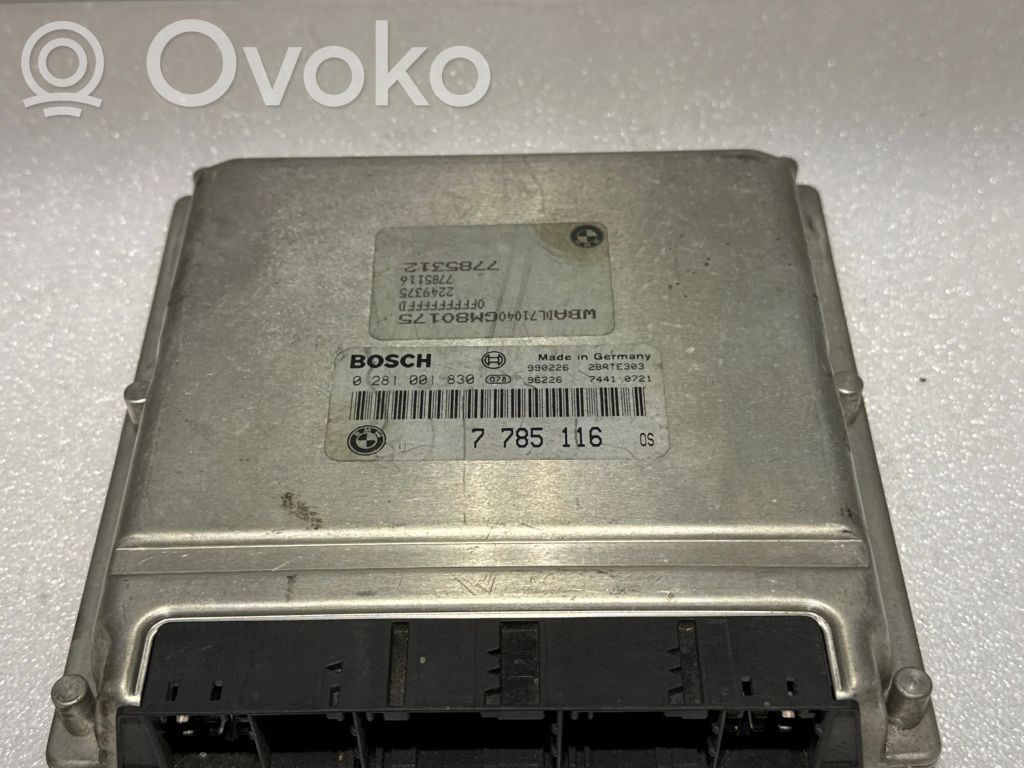 BMW 5 E39 Engine control unit/module 