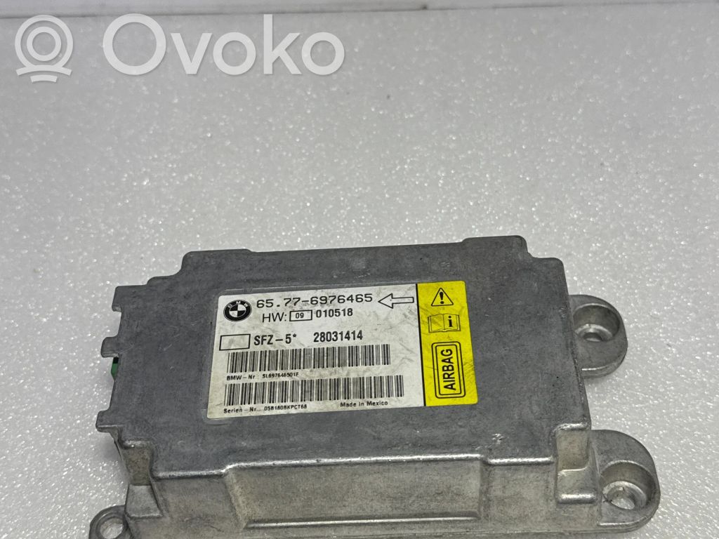 BMW 5 E60 E61 Unidad de control/módulo del Airbag 