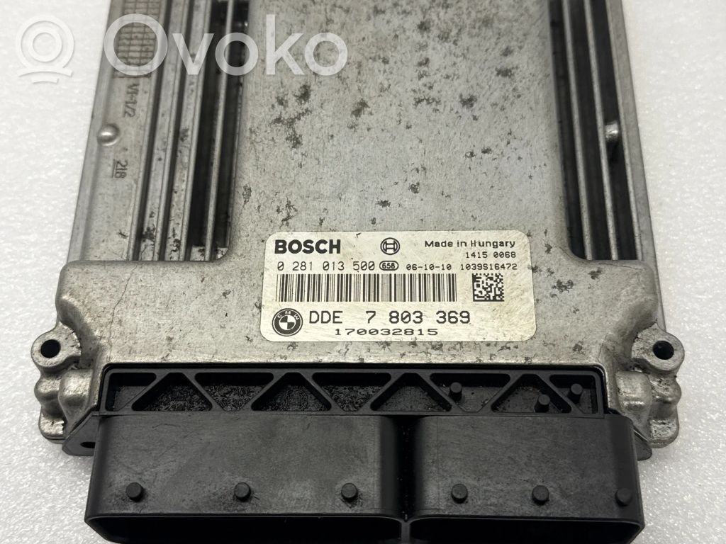 BMW 5 E60 E61 Engine control unit/module 