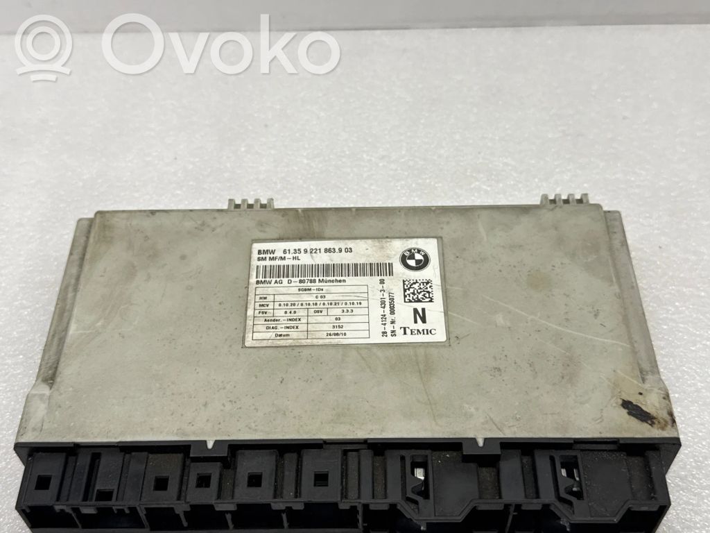 BMW X5 E70 Sėdynės valdymo blokas 