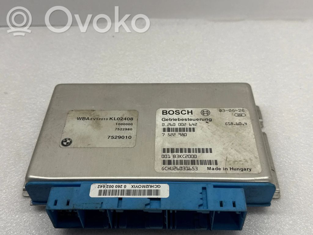 Getriebesteuergerät TCU   7522980,00TB3KC2000,0260002642,GCHU26031653