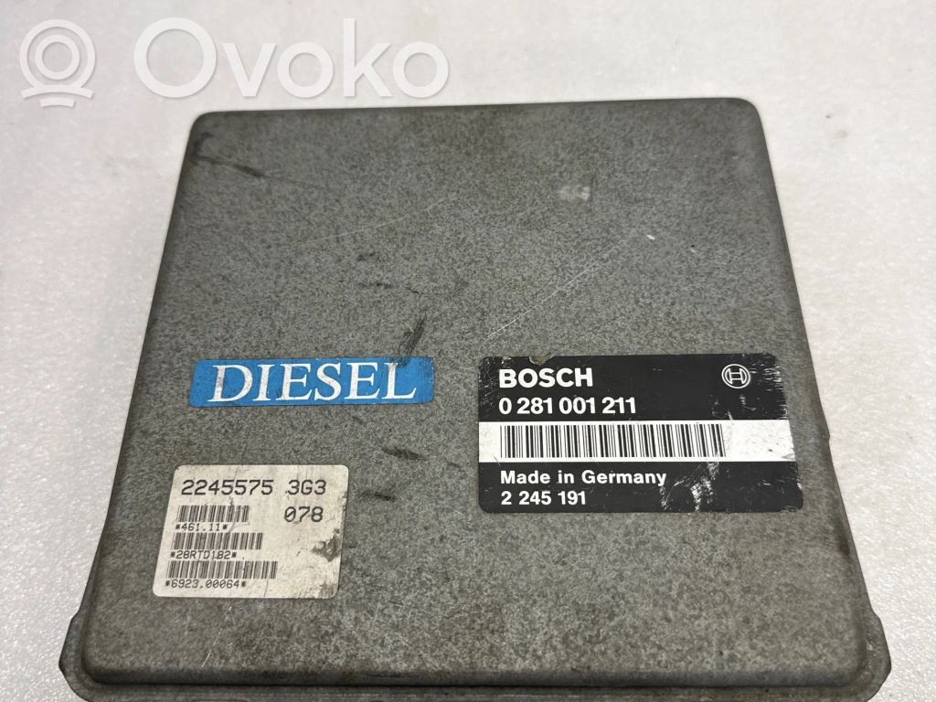 BMW 3 E36 Unidad de control/módulo del motor 
