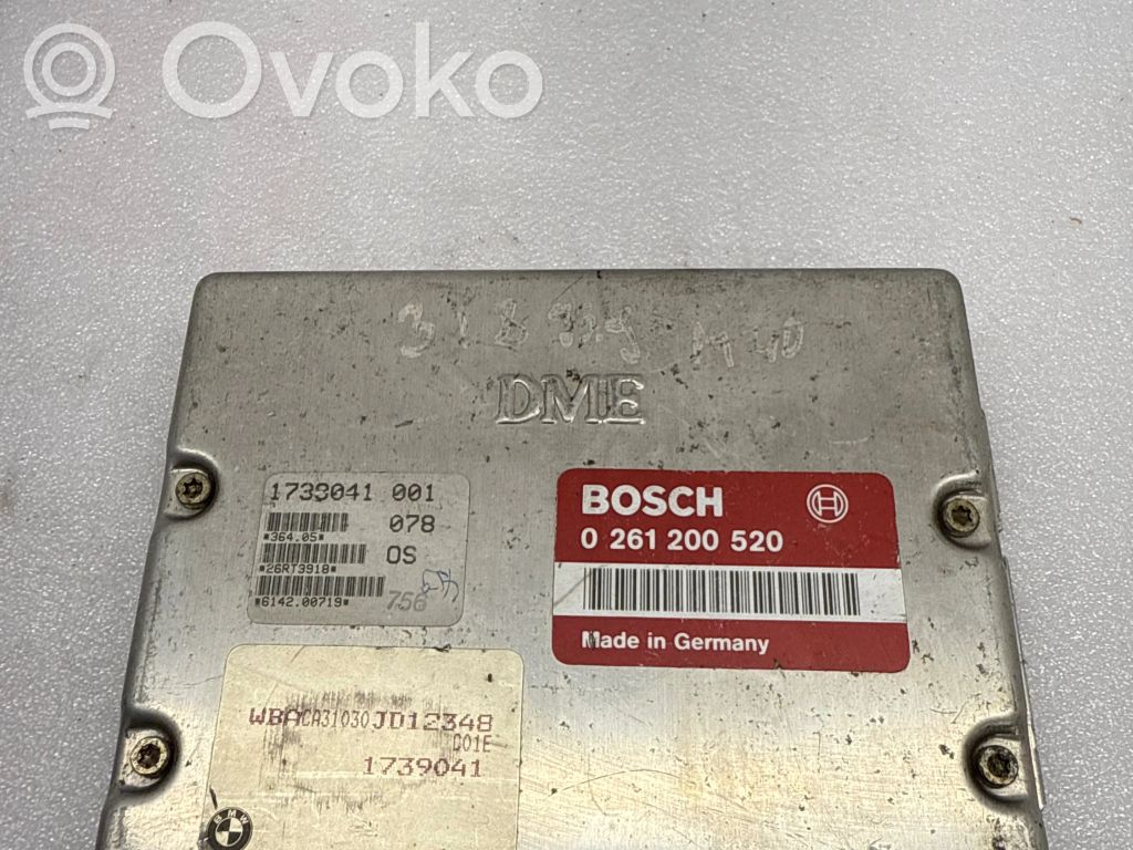 Engine control unit/module   0261200520,1733041